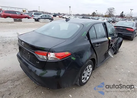 2022 Toyota Corolla Le z USA, uszkodzony, nr VIN 5YFEPMAE6NP329298